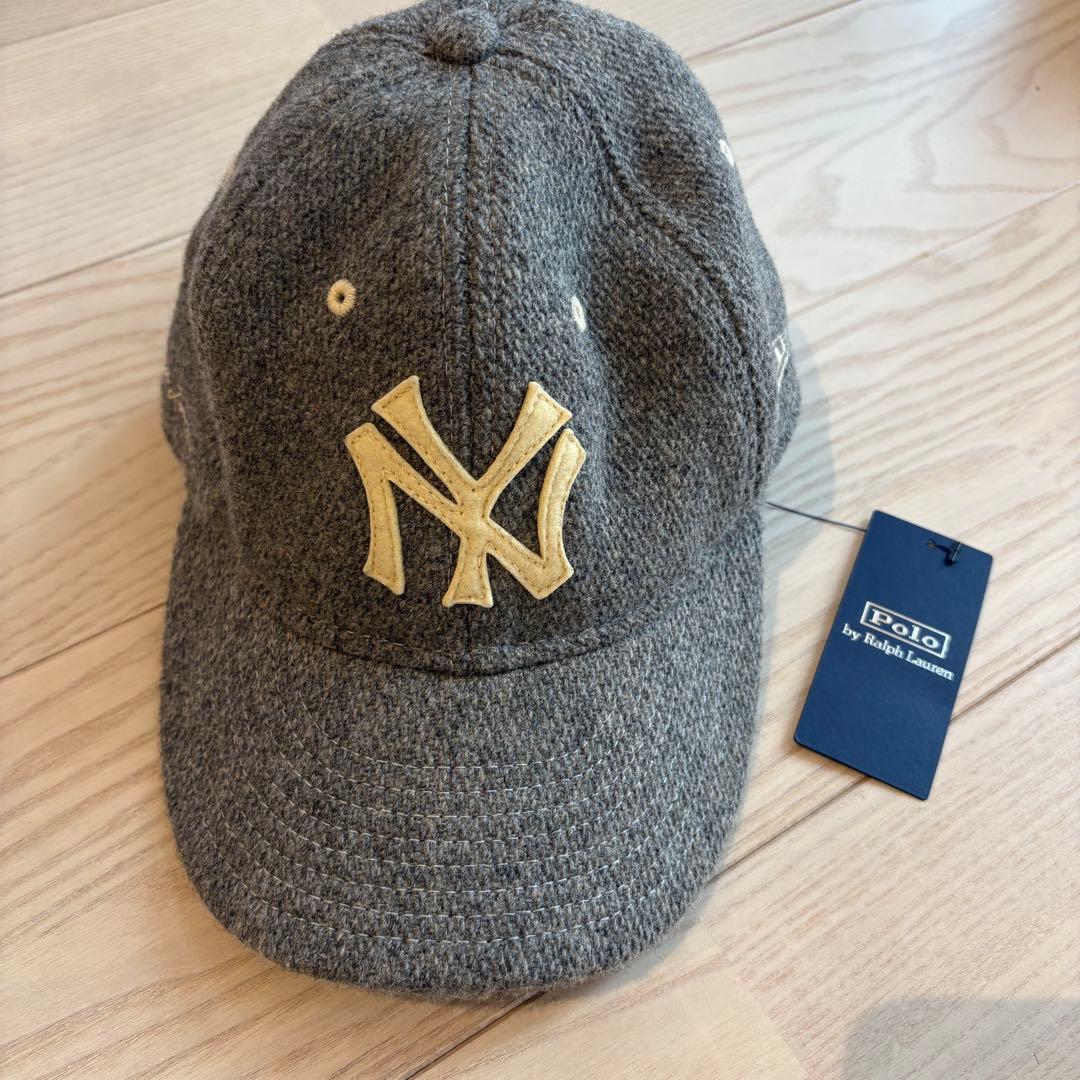 Polo Ralph Lauren ヤンキース ウールブレンド キャップ