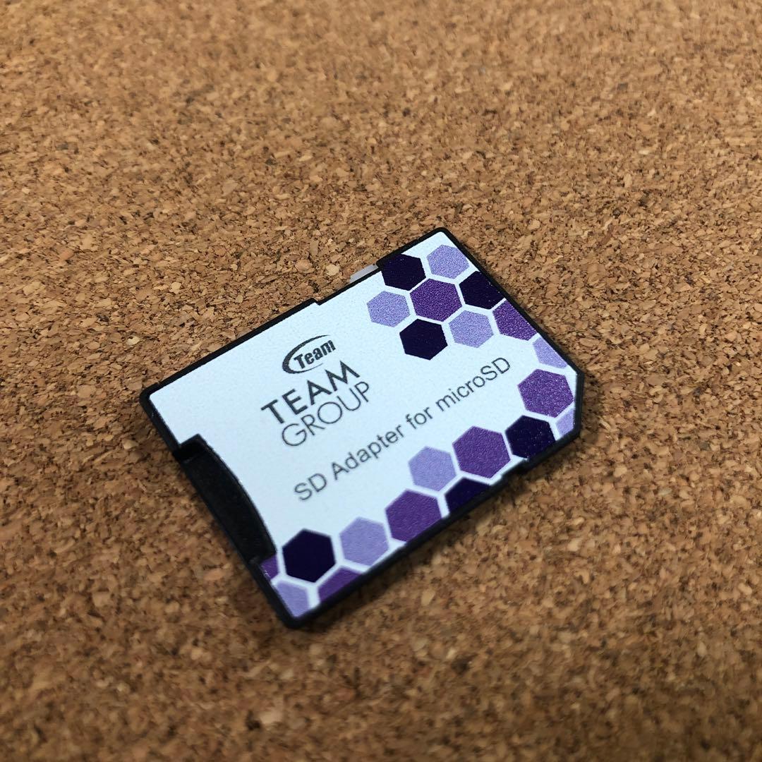 【ほぼ未使用】マイクロSD→SDカード変換アダプター