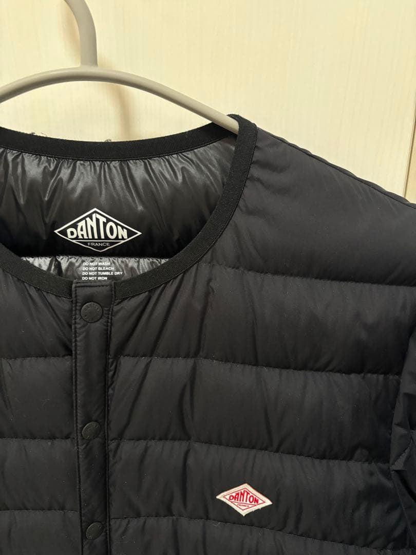 DANTON ブラック インナーダウン M
