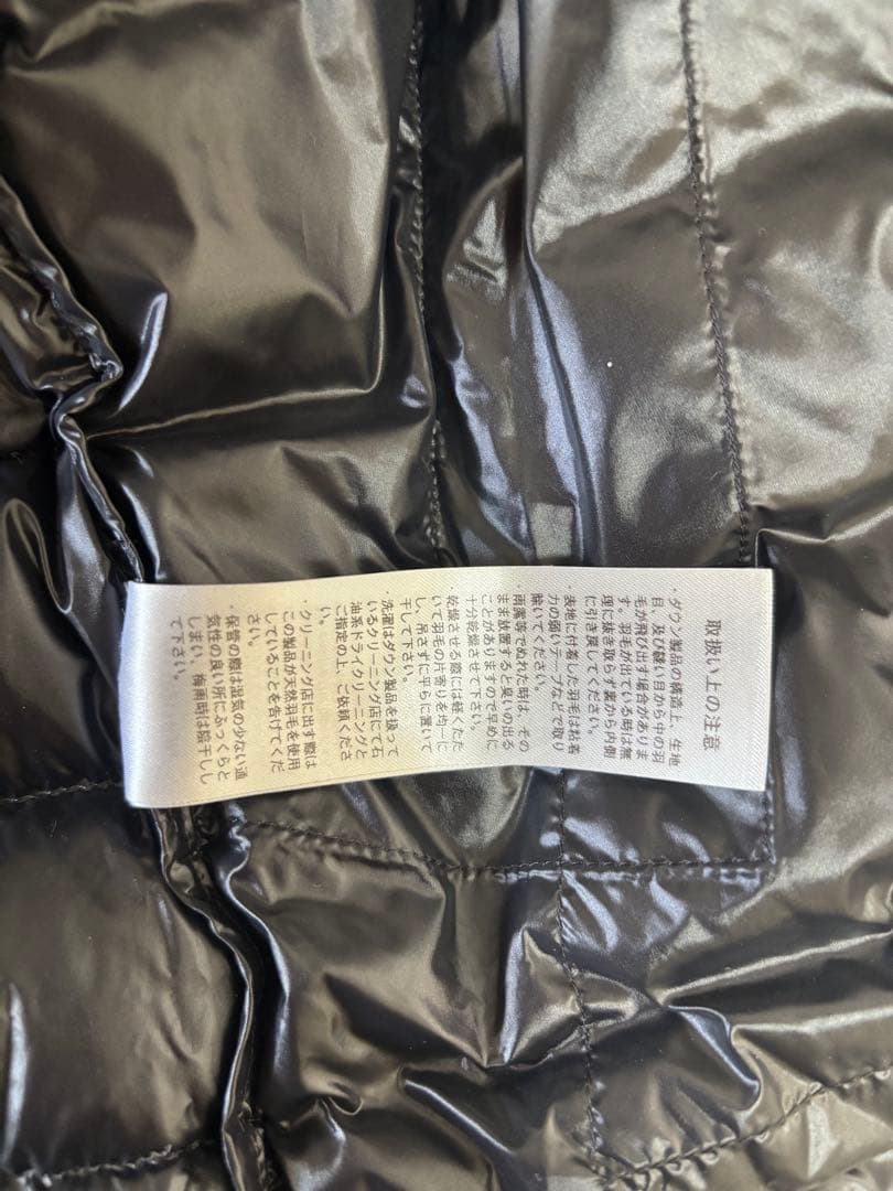 DANTON ブラック インナーダウン M