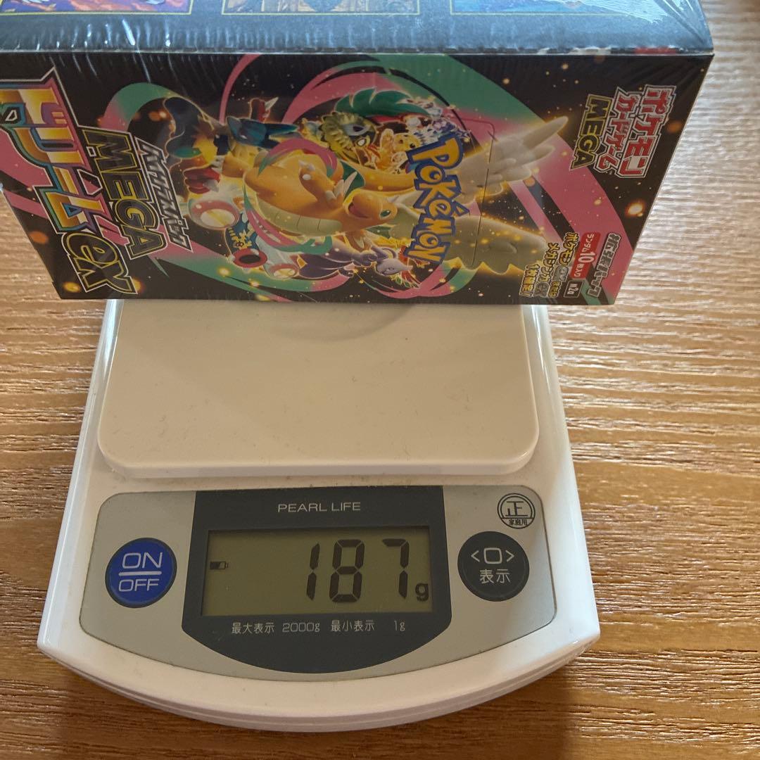 ポケモンカードゲーム MEGA ドリームEX 187g越え！