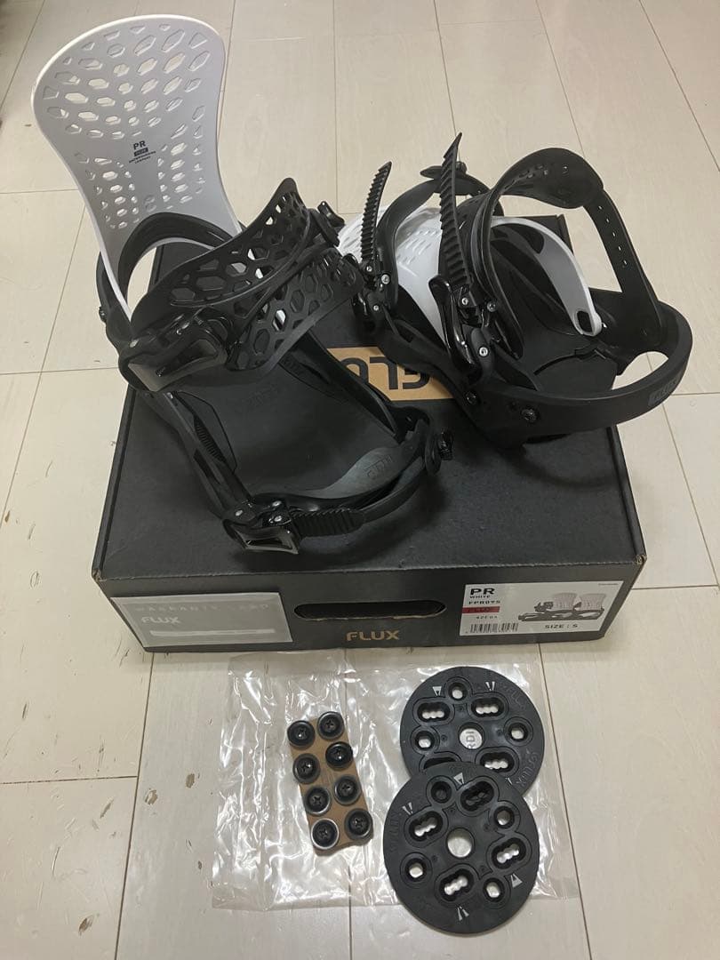 FLUX ER ビンディング ブラック/ホワイト/S