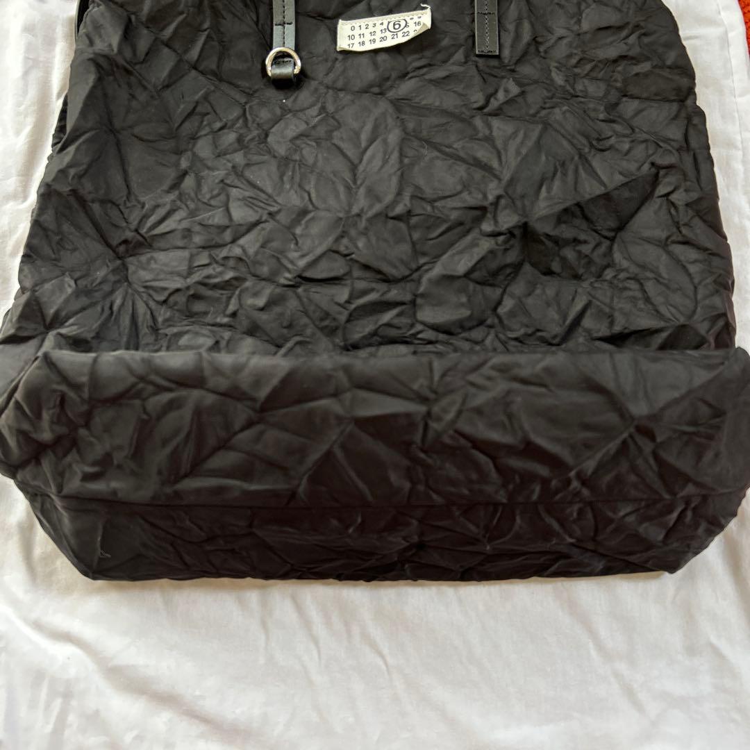かー　MM6 Maison Margiela ブラックトートバッグ