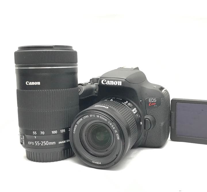 極美品 Canon EOS kiss x9i Wレンズ♪安心フルセット♪