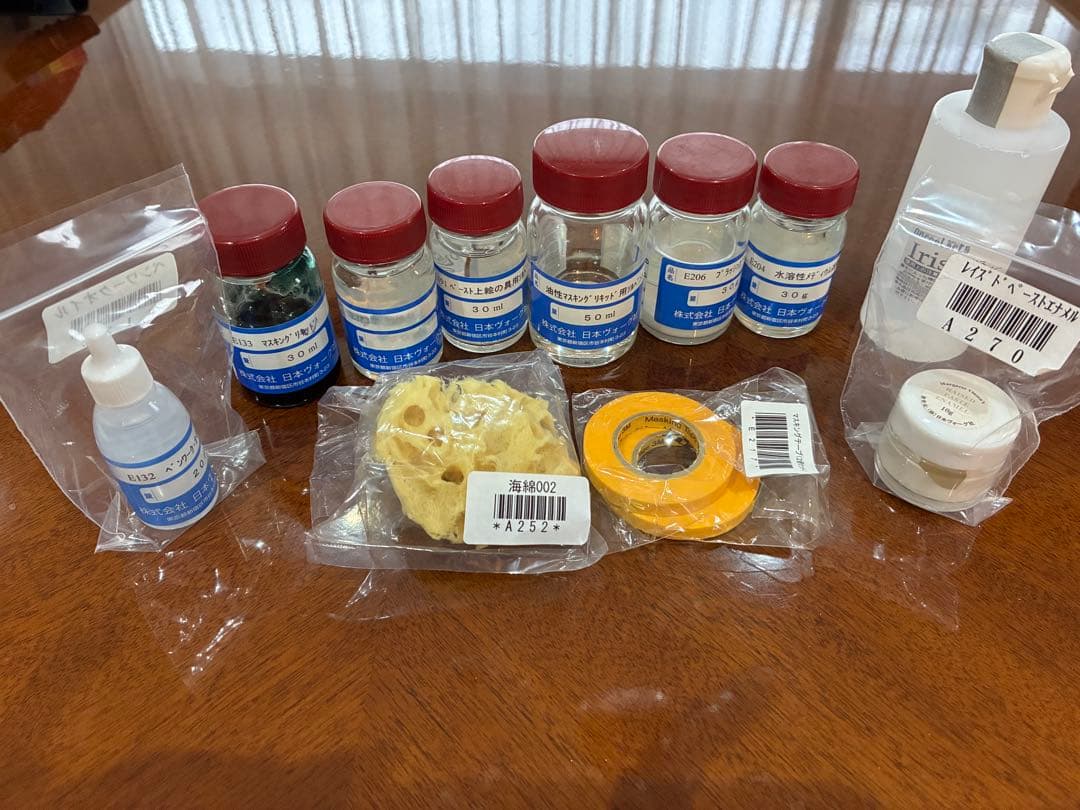 ポーセラーツインストラクター一式用品　ほぼ新品