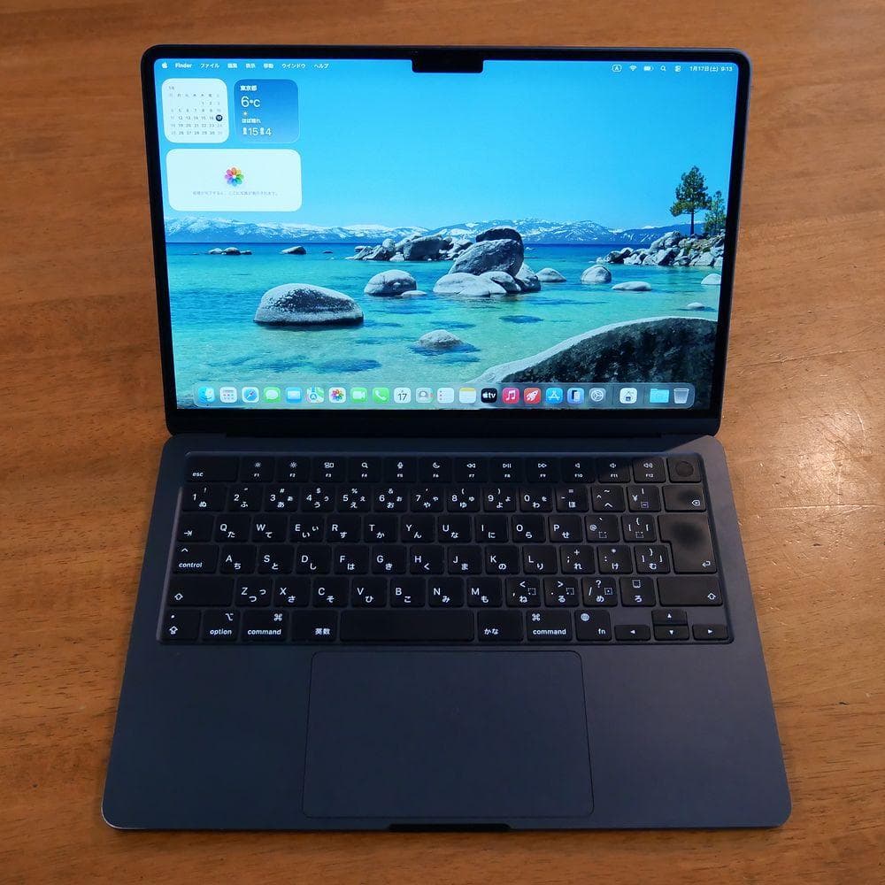 MacBook本体 MacBook Air M2 13.6 16GB 512GB BT90%