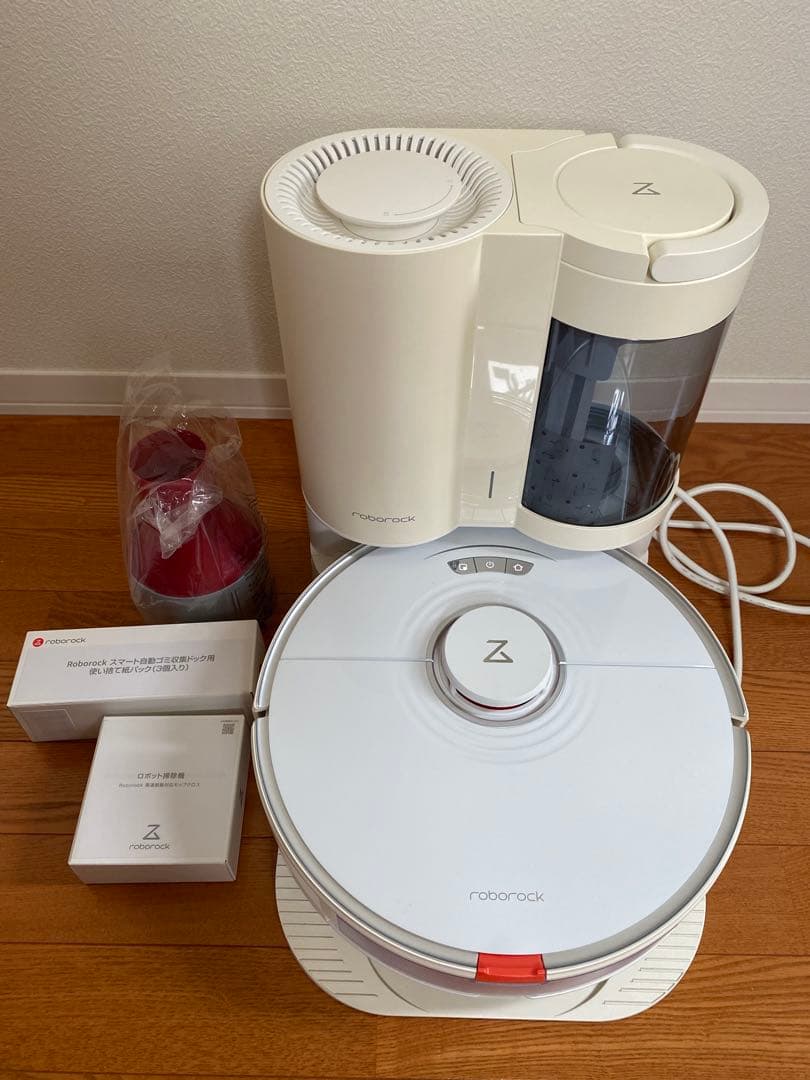 【梱包・発送たのメル便】Roborock S7+ 本体＋自動ゴミ収集ドック