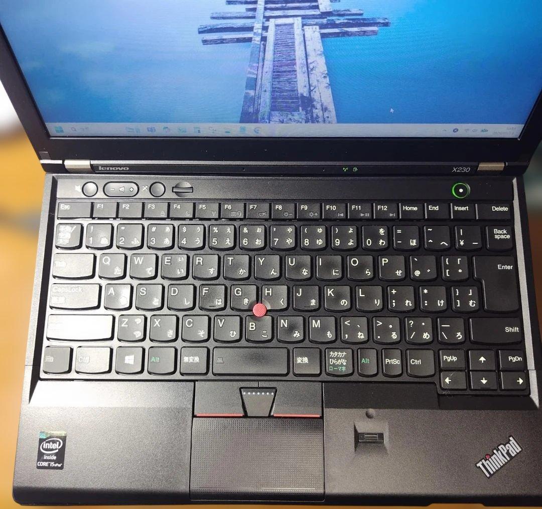 ThinkPad X230 i5 メモリ10Ｇ SSD 120GB×2
