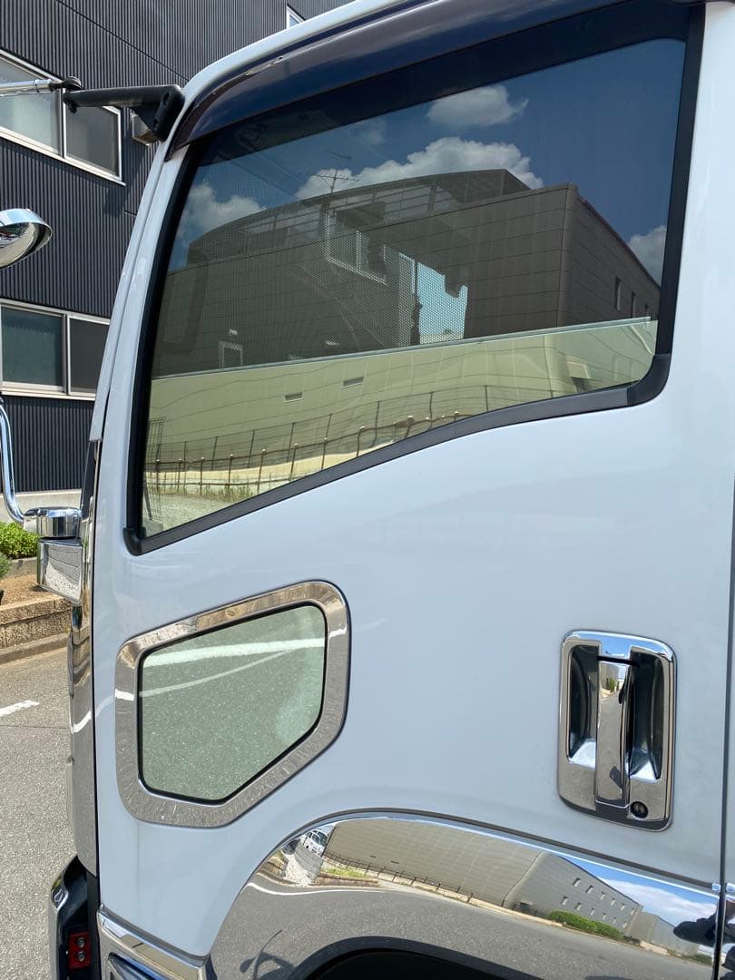 いすゞフォワード ウインドウパネル 鏡面　左右セット