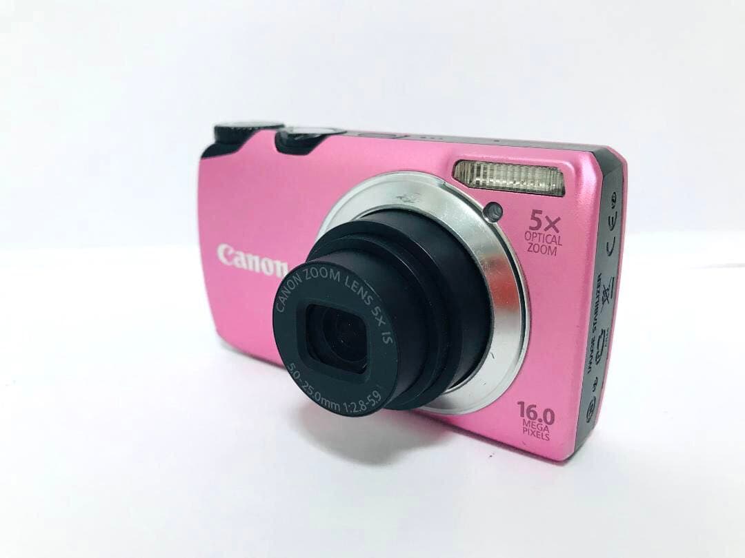 【美品・訳あり品】Canon PowerShot A3300 ピンク