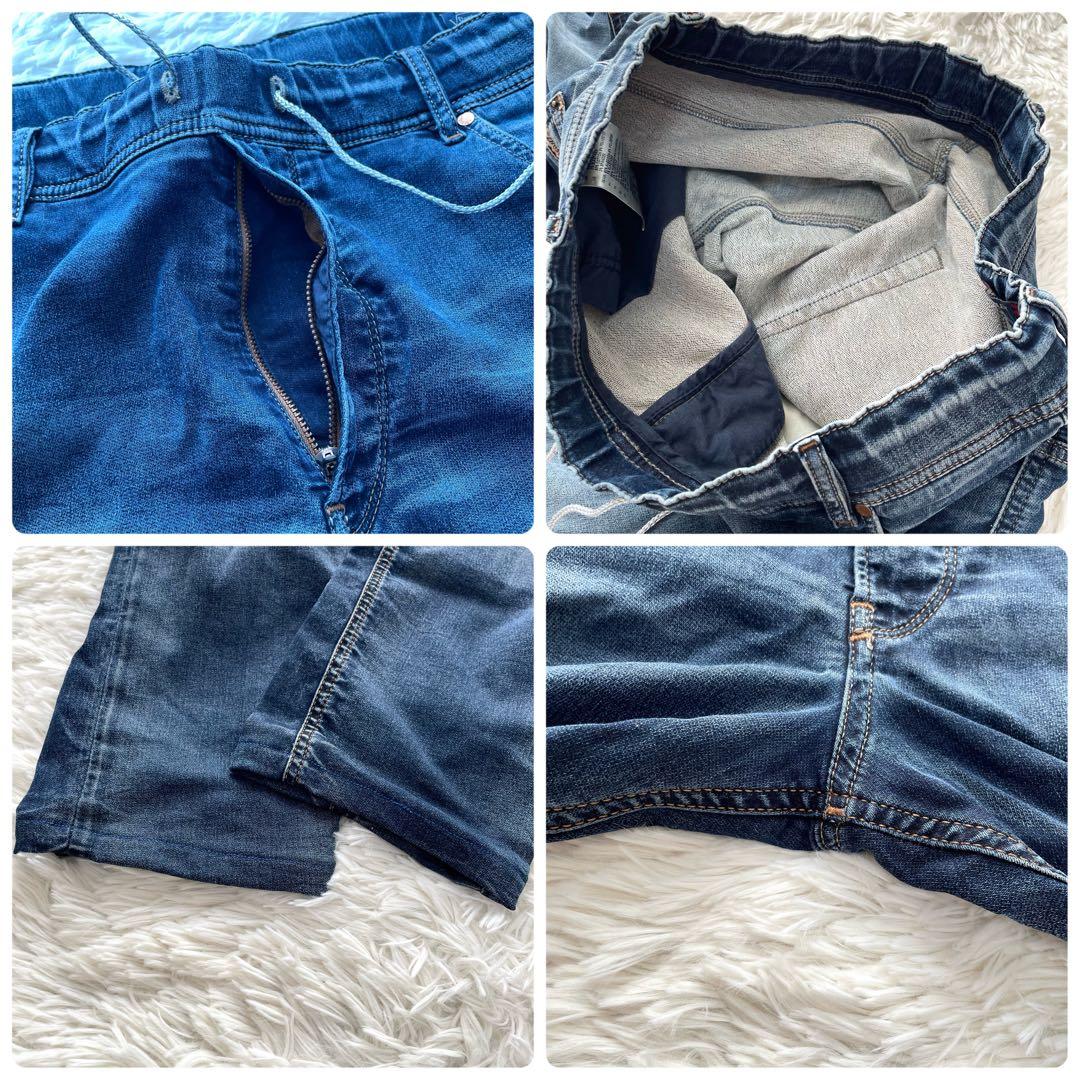 極美品✨ディーゼル　デニムパンツ　ジョグジーンズ　ドローコード　洗える　XL