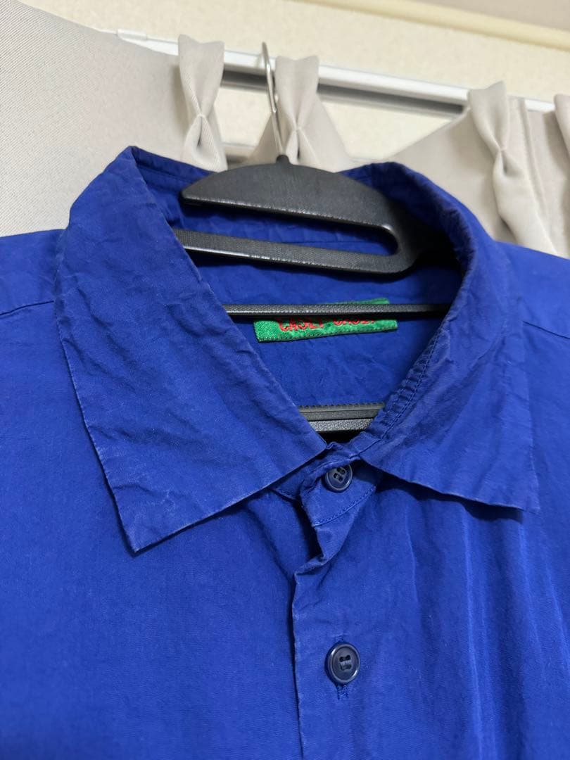 CASEY CASEY/Shirt blue シャツ　ブルー