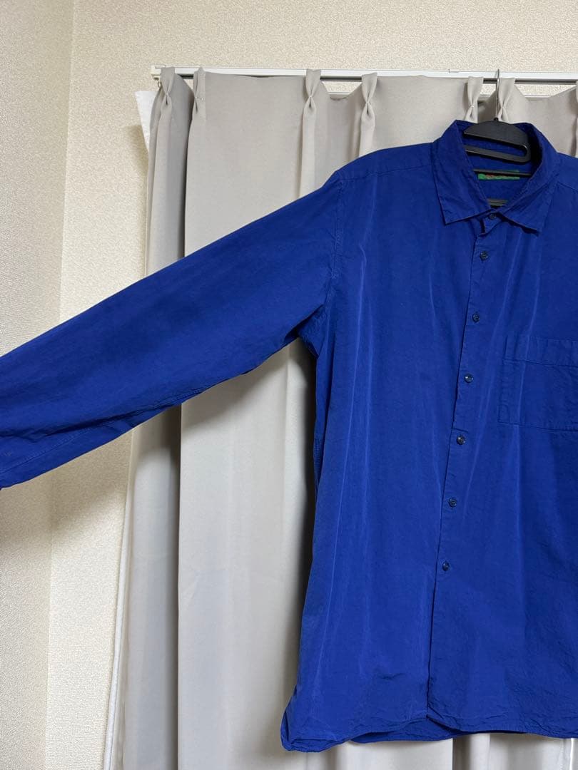 CASEY CASEY/Shirt blue シャツ　ブルー