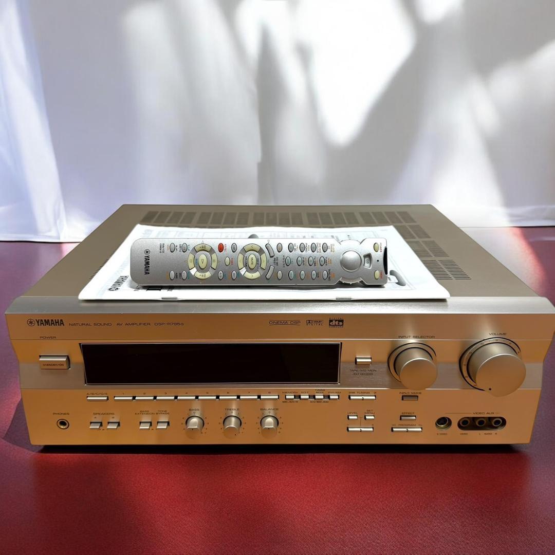 ☆極美品 ヤマハ DSP-R795a 5ch AVアンプ リモコン 説明書 付き