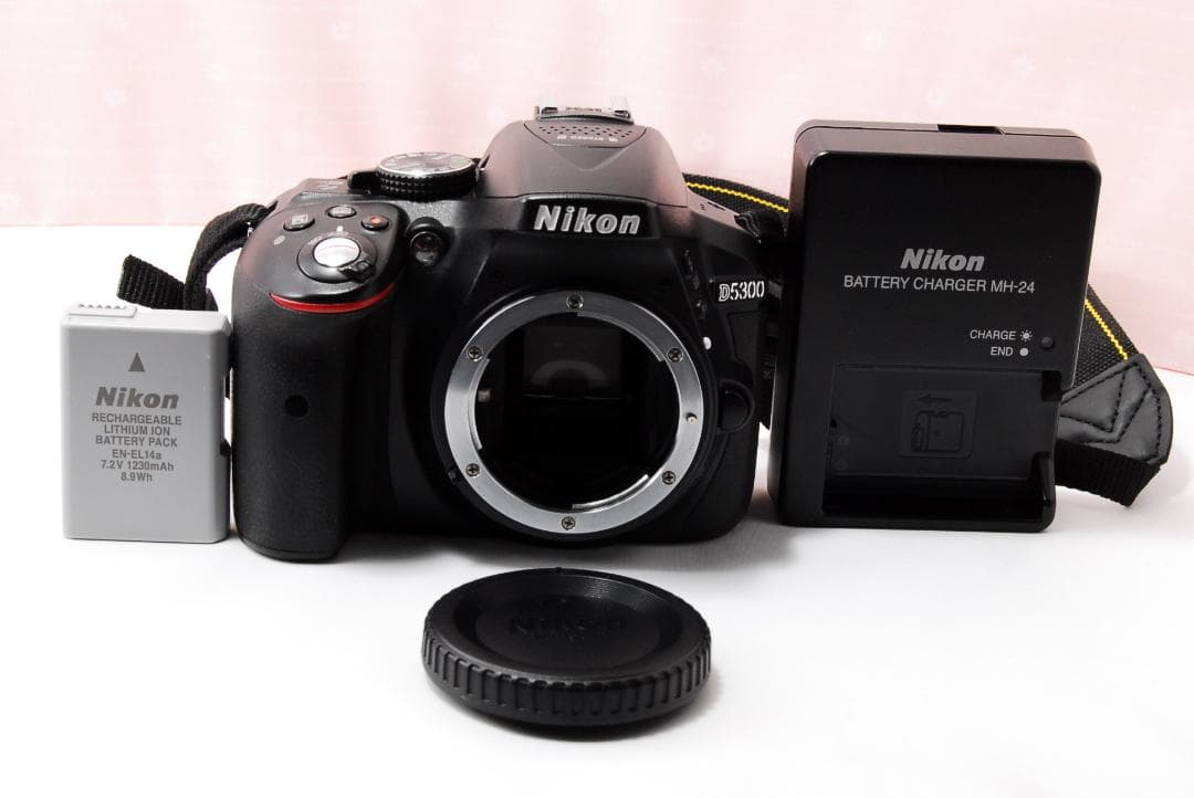 〓シャッター数9,163 枚〓ニコン D5300 ボディ デジタル一眼カメラ