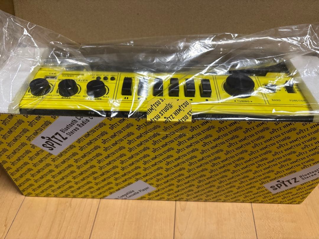 SPITZ スピッツ　ラジカセ　+ カセットテープ付き