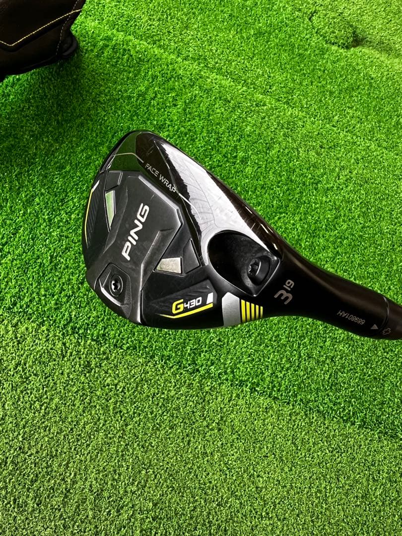 PING G430 ユーティリティ 19° ヘッドカバー付き3U