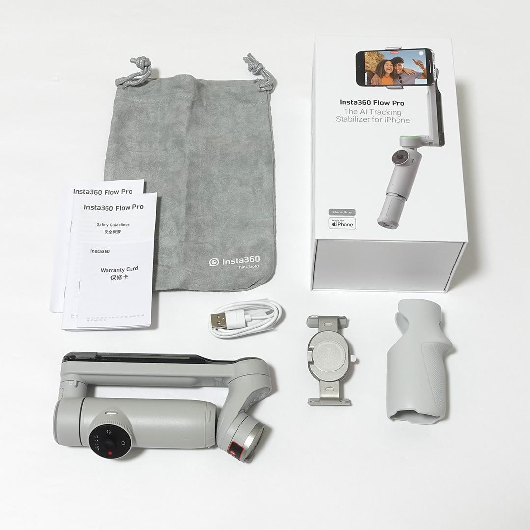 [美品] Insta360 Flow Pro 通常版 スマートフォン用ジンバル