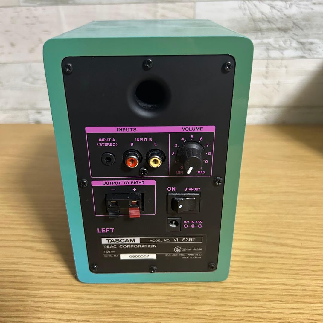 【色褪せあり】 TASCAM VL-S3BT MIKU デスクトップモニター
