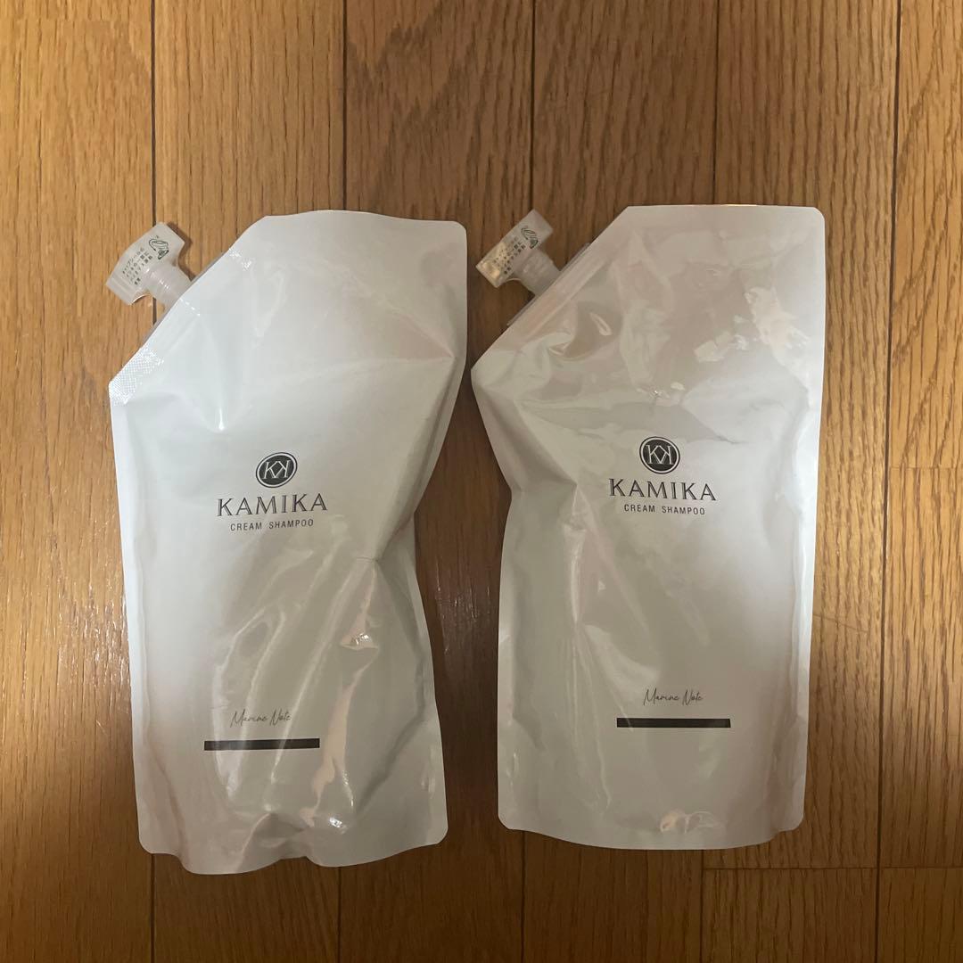 2個セット【未開封】KAMIKA カミカ クリームシャンプー 600ｇ