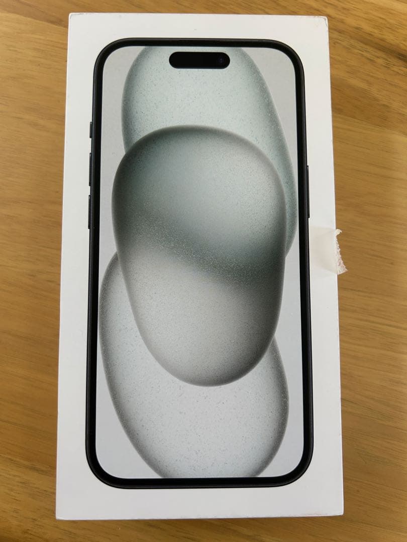 【新品未使用】Apple iPhone 15 128GB ブラック