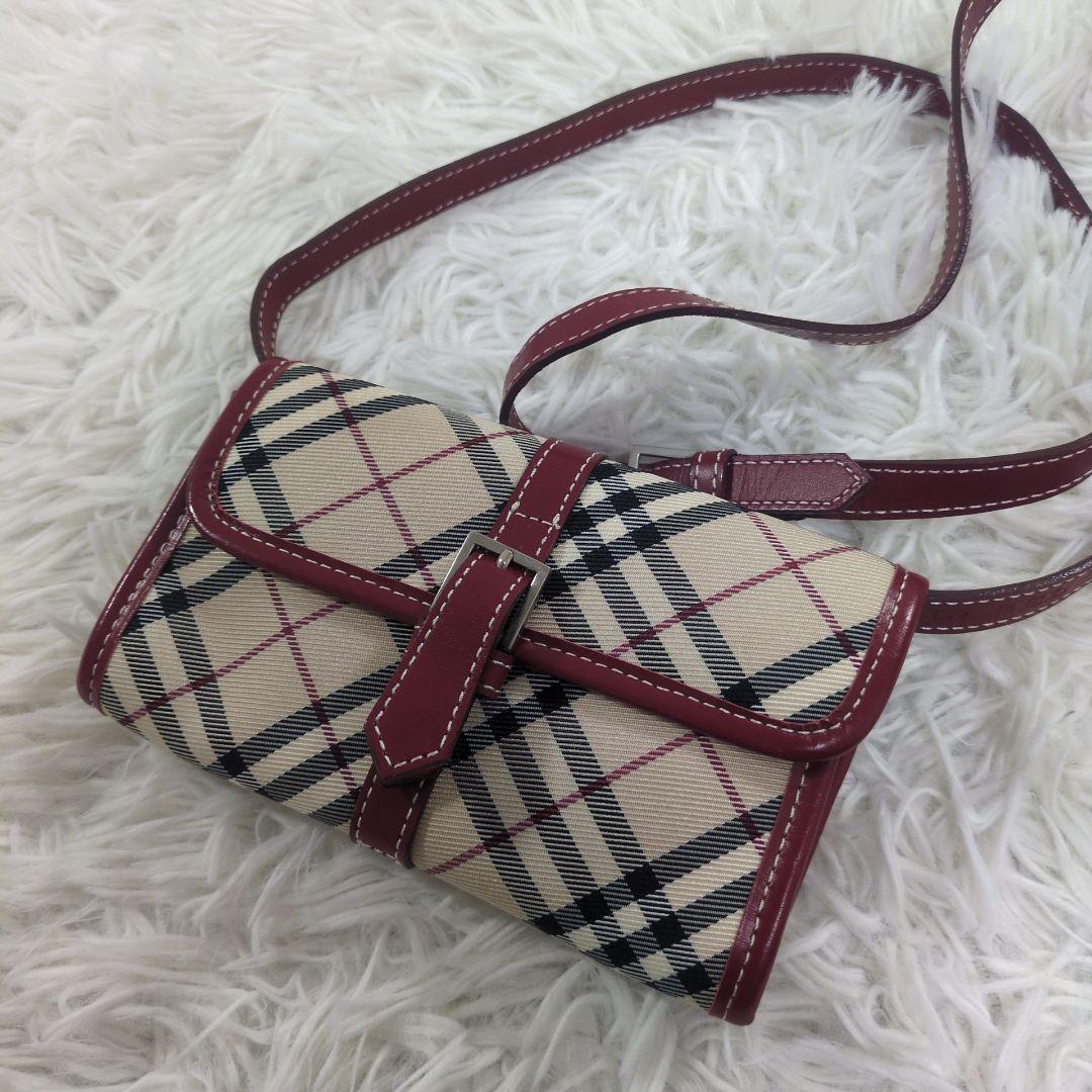 極美品　BURBERRY BLUE LABEL　 ショルダーバッグ