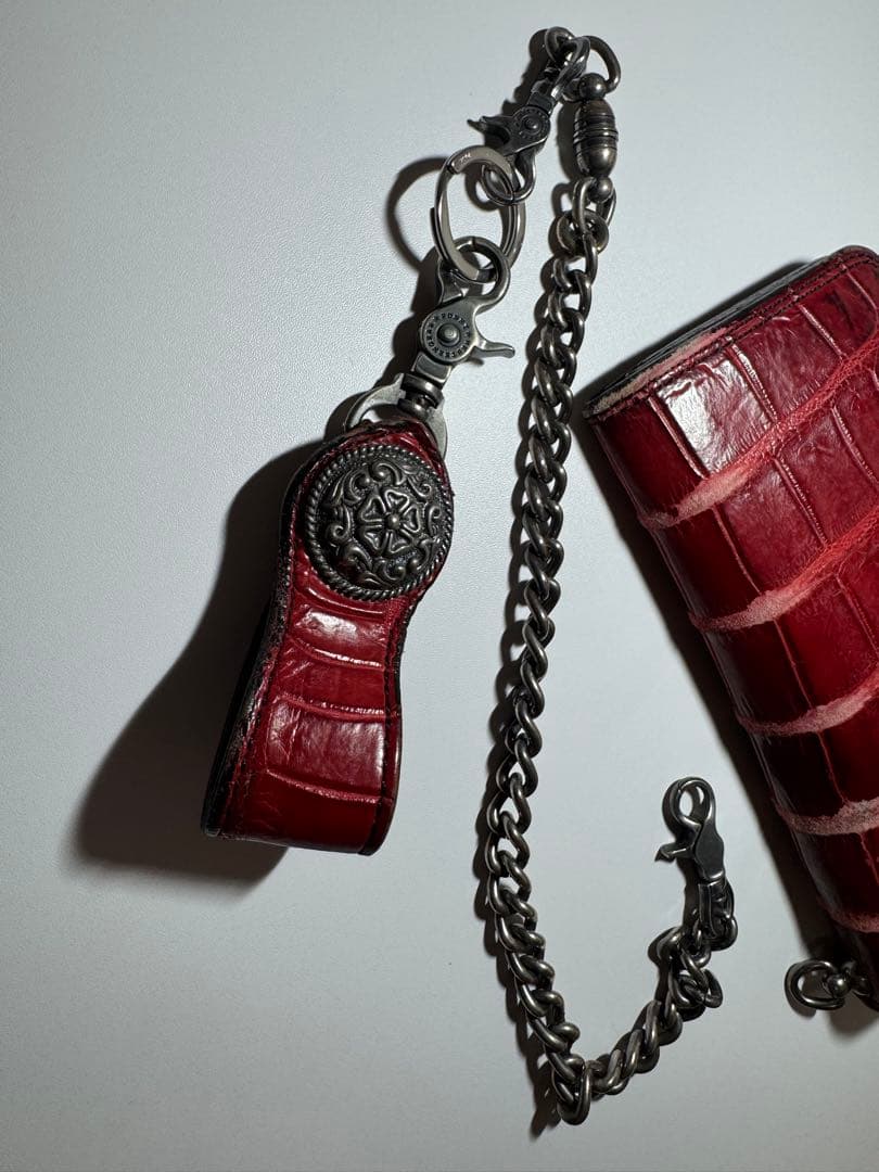 FUNNY バイカーズウォレット 長財布 ウォレットチェーン付 希少カラー