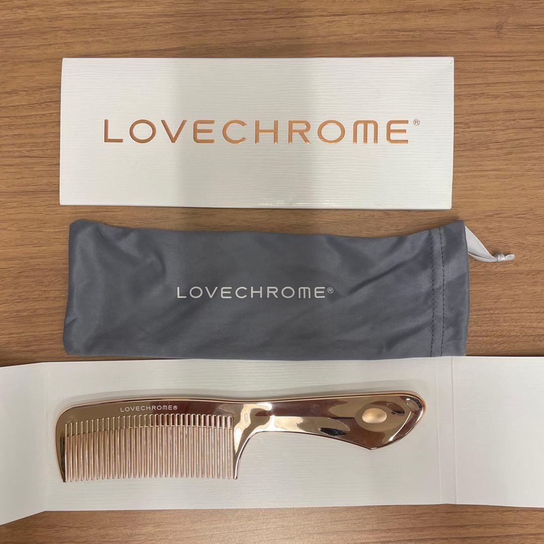 ヘアブラシ・コーム LOVECHROME K24GP TETSUKI ROSE GOLD