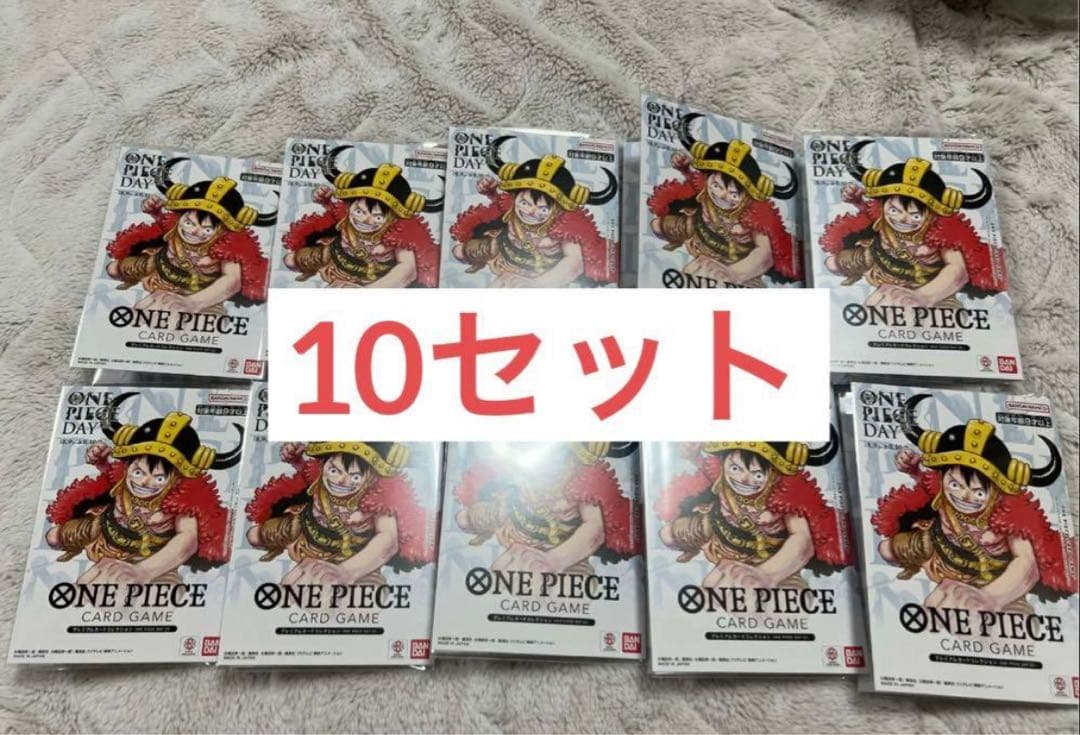 ONE PIECE CARD GAME ワンピースデイ25 未開封10冊