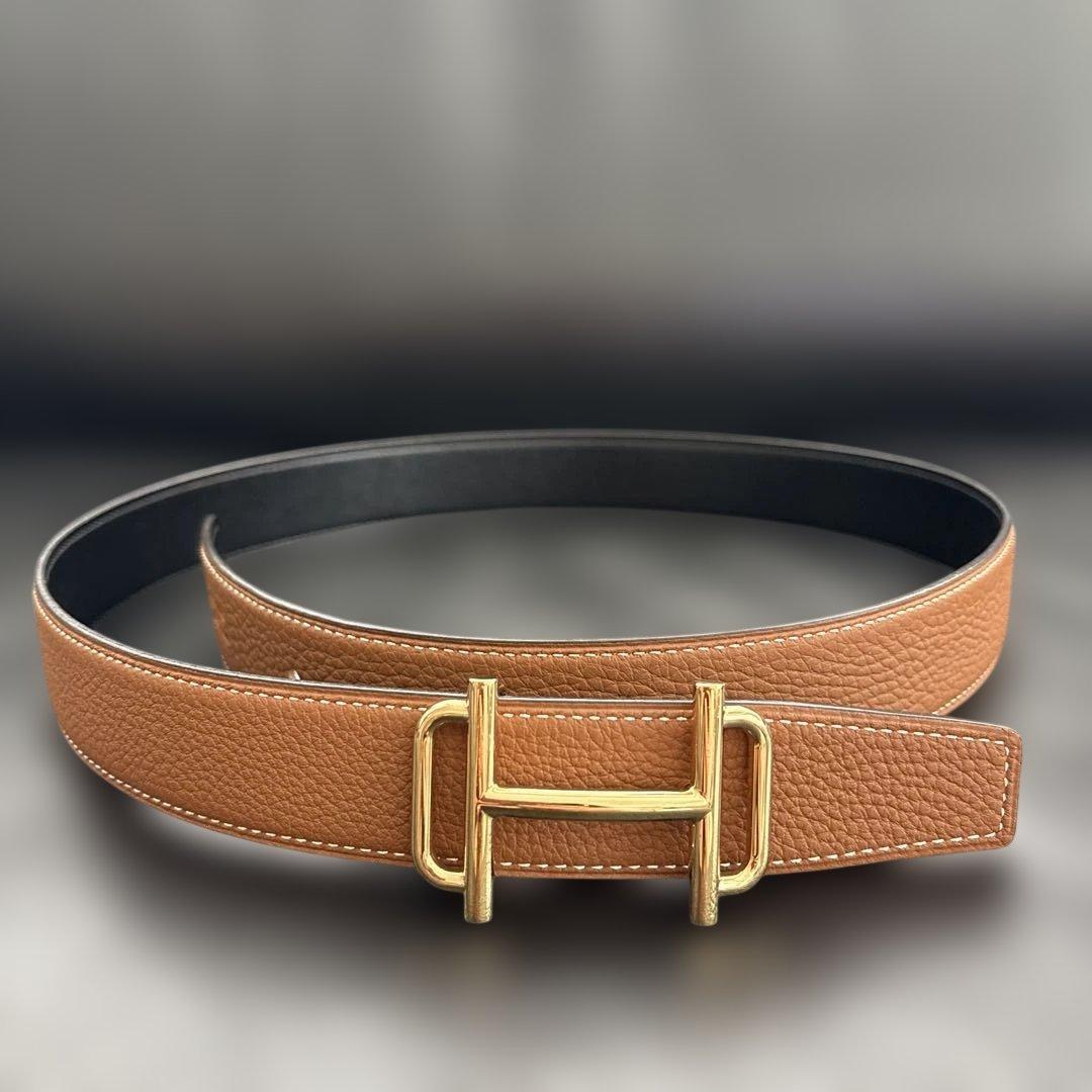 HERMES エルメス　ロワイヤル　ベルト　リバーシブル　80