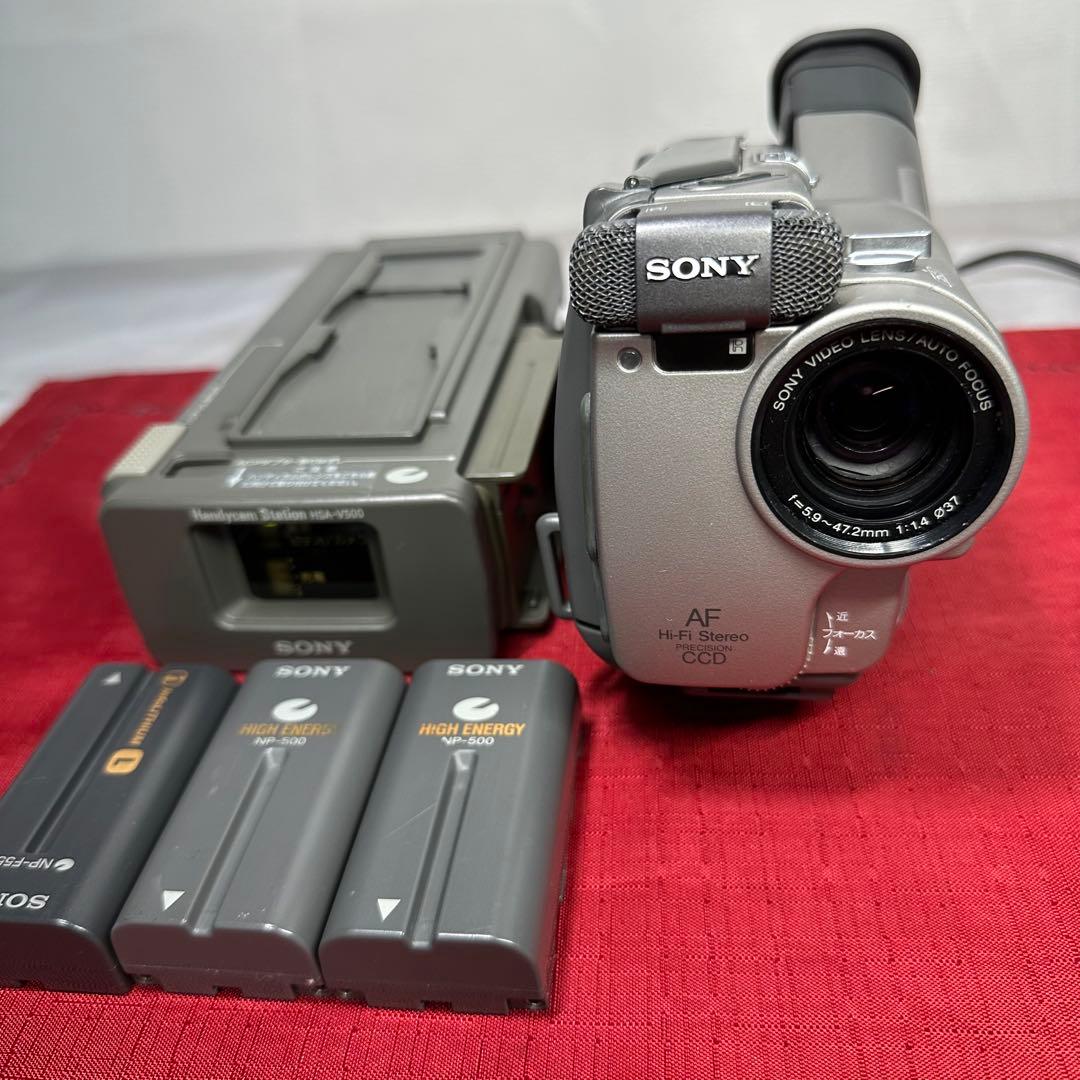 希少品 ソニー ビデオカメラレコーダー Hi8 CCD-TR1 SONY