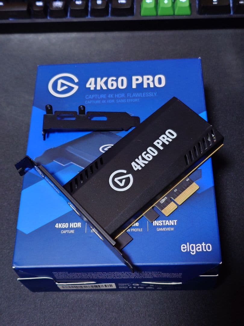 動作確認済み Elgato 4K60 Pro MK.2 内部キャプチャカード