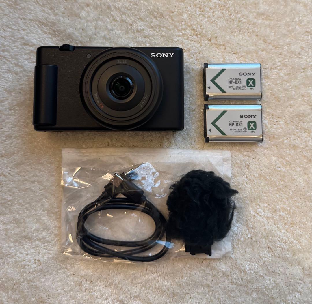 ♡美品 SONY VLOGCAM ZV-1F + シューティンググリップ
