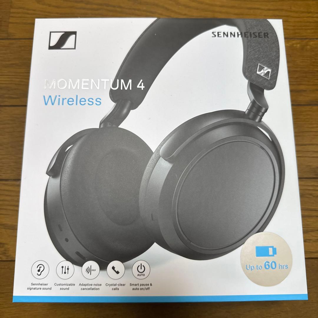 ￼【美品】SENNHEISER MOMENTUM 4 ワイヤレス ヘッドホン