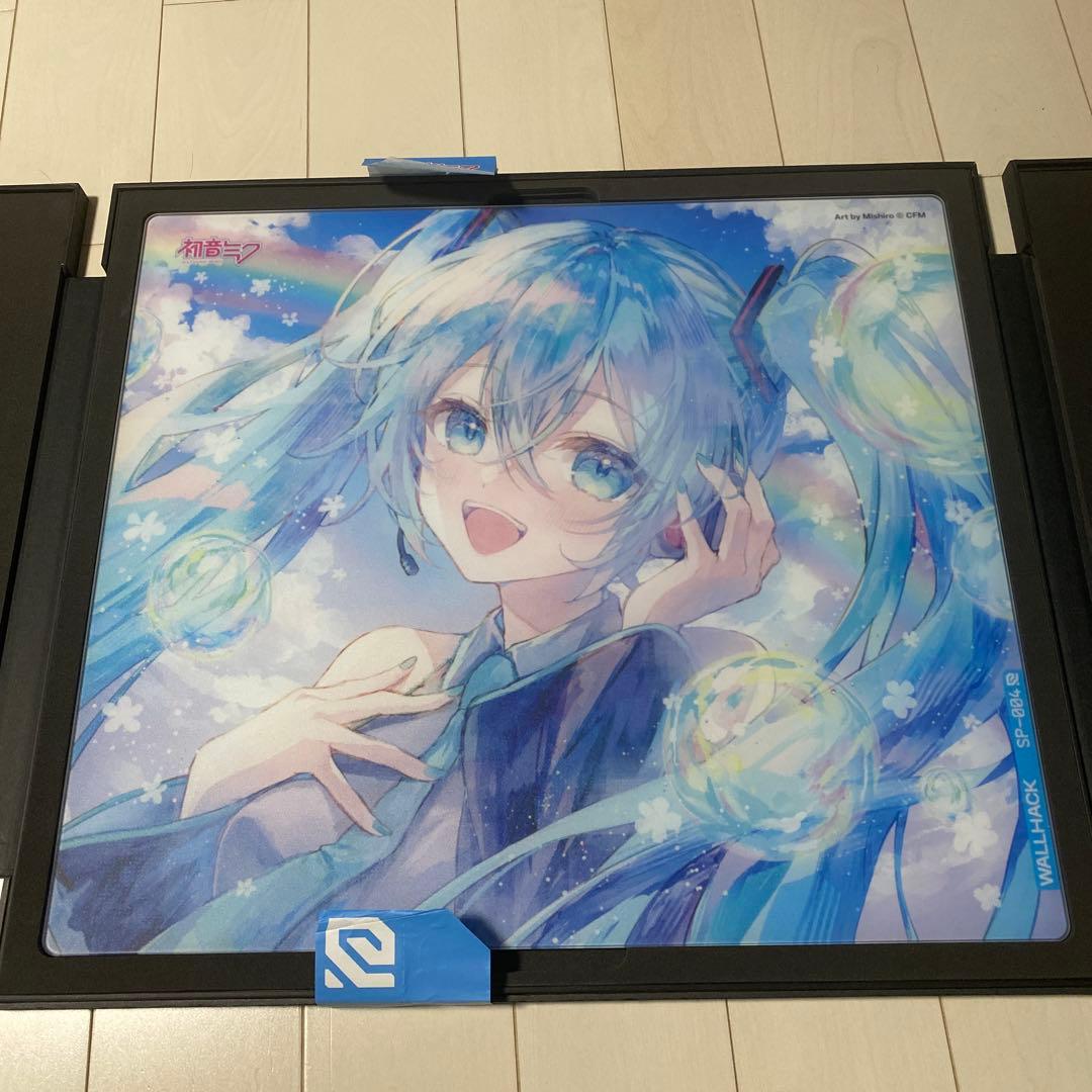 初音ミク ガラスマウスパッド 2025 WALLHACK SP-004