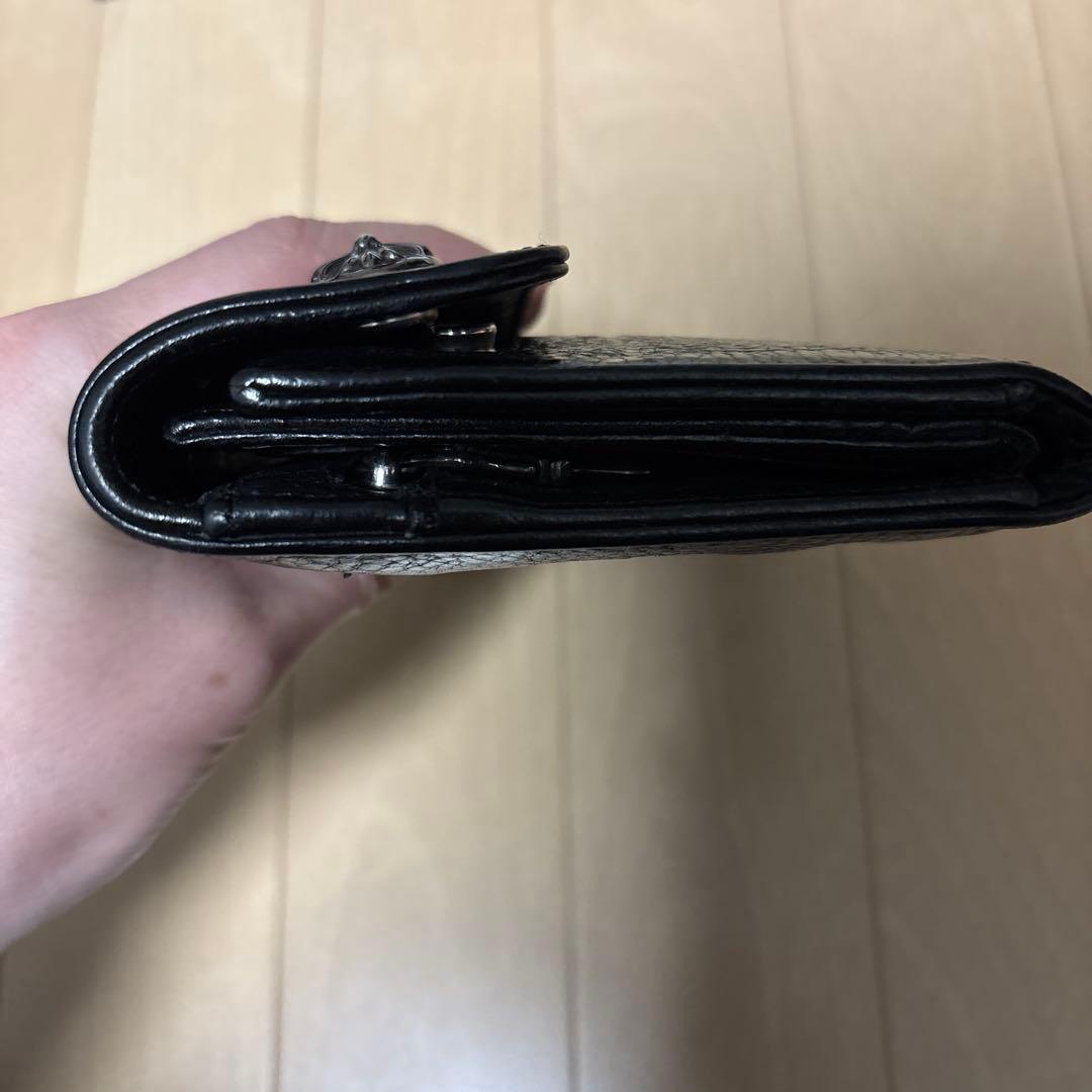 ★正規品★クロムハーツ WAVE ウェーブ ウォレット　インボイス原本・箱付