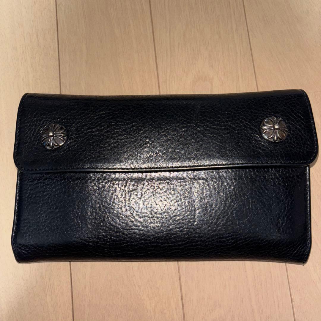 ★正規品★クロムハーツ WAVE ウェーブ ウォレット　インボイス原本・箱付