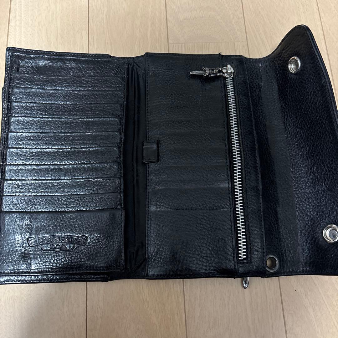 ★正規品★クロムハーツ WAVE ウェーブ ウォレット　インボイス原本・箱付