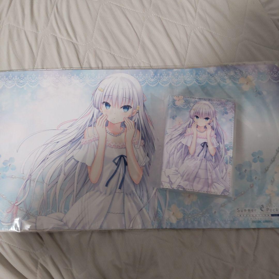 Summer Pockets　鳴瀬しろは　プレイマット　デッキケース