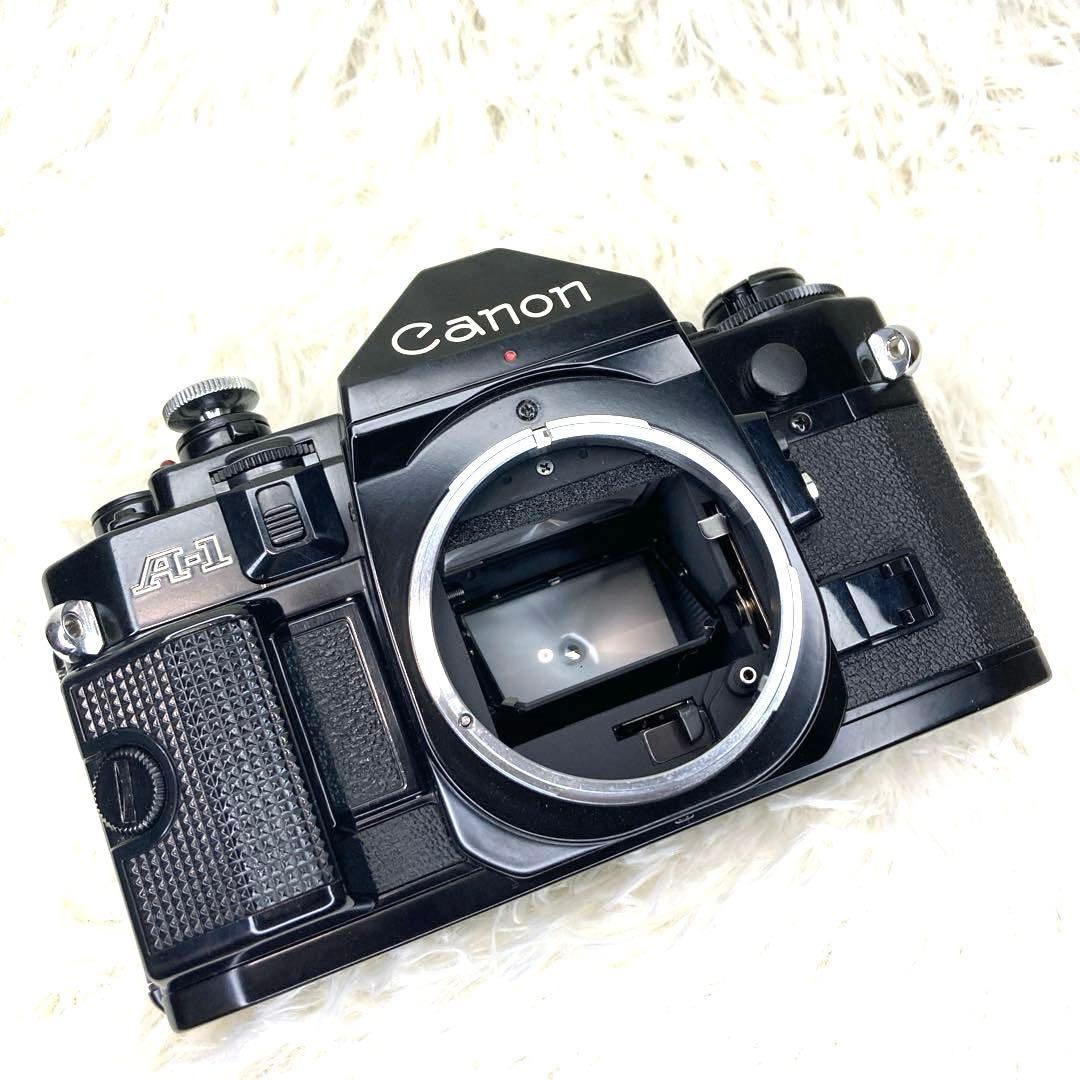 【超美品】Canon A-1 フィルム一眼レフカメラ　【美品】レンズ付
