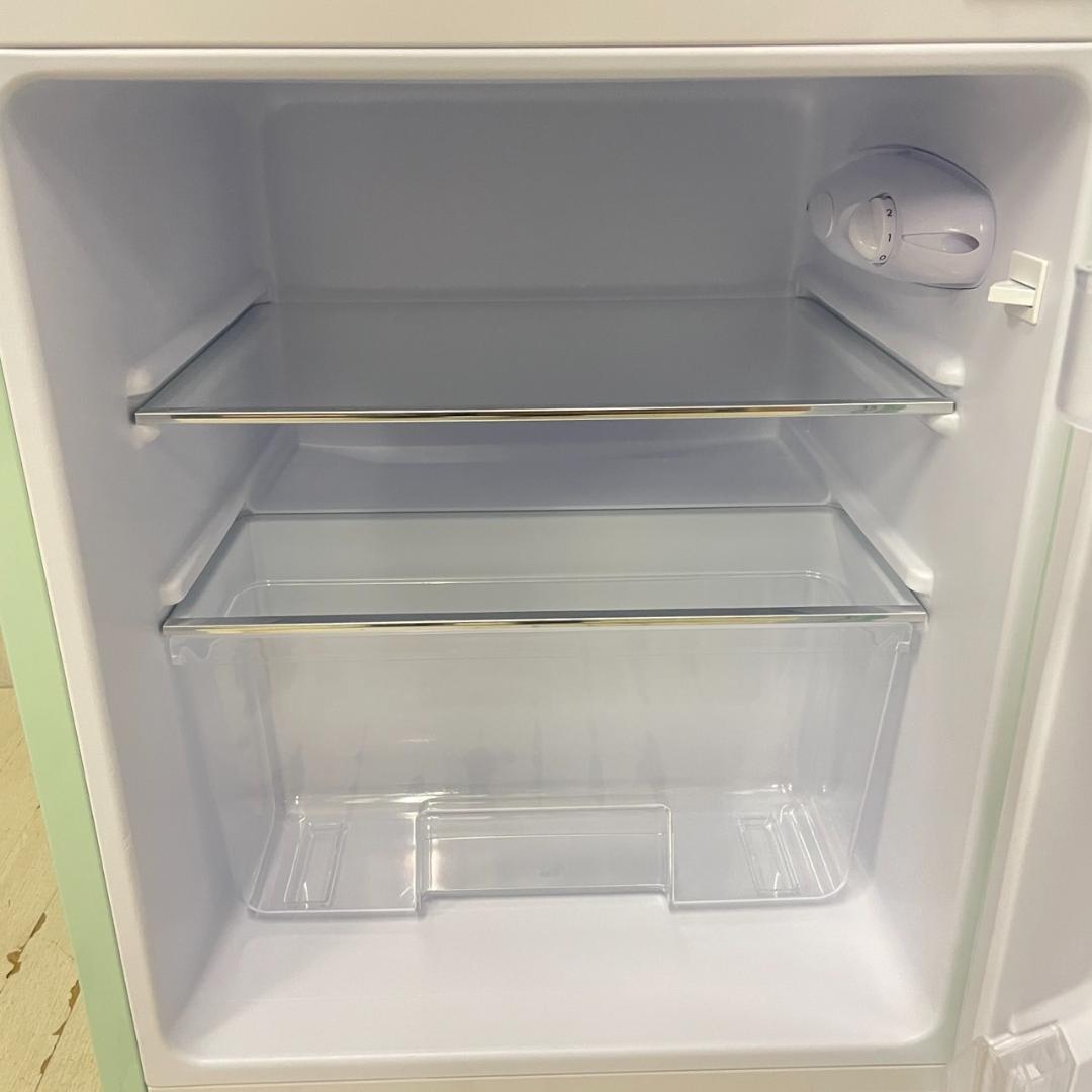 【専用】24879 一人暮らし2D冷蔵庫　小型レトロかわいい
