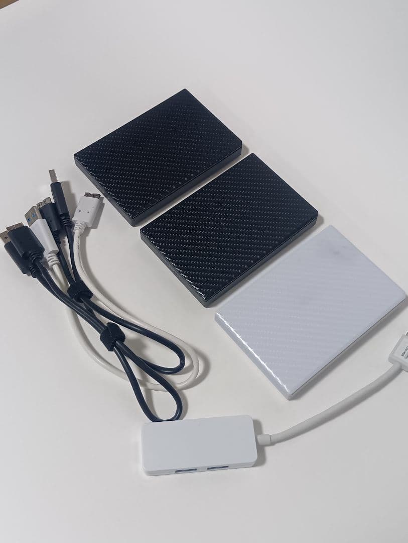 外付けHHD 2TB 3個セット USB 3.2（Gen 1）/3.0/2.0