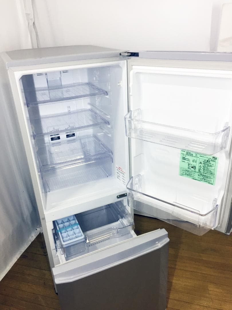 送料無料♦三菱 146L 冷蔵庫【♦MR-P15S-S】