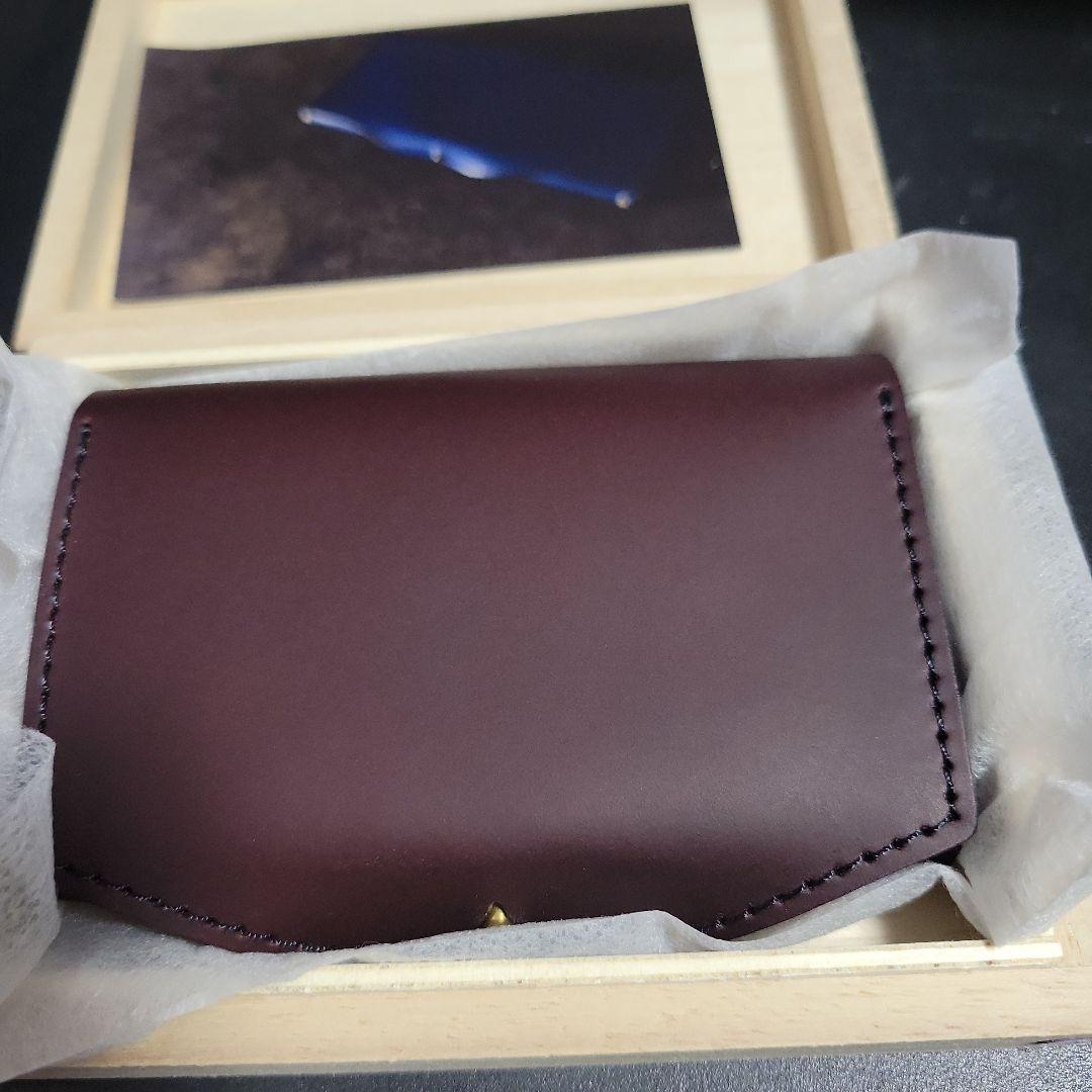 usuha-tavlle マットコードバン ダークバーガンディ