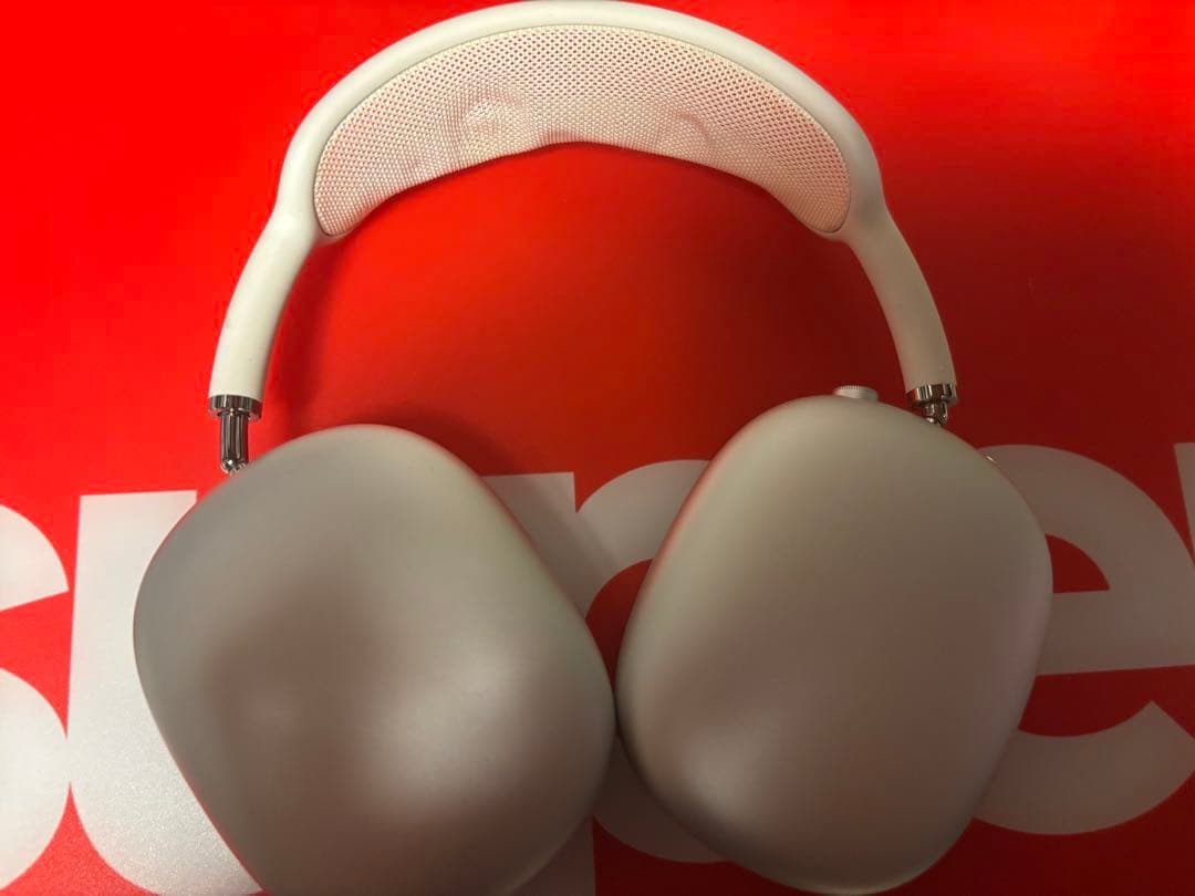 AirPods Max シルバー純正品本体　+充電スタンド