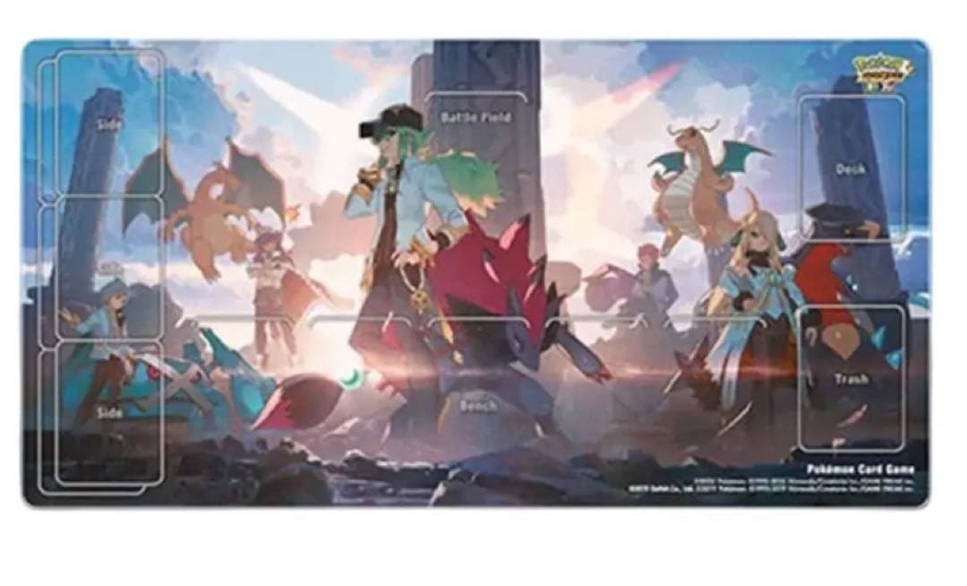 【新品未使用】ポケモンマスターズEX プレイマット　当選書付き