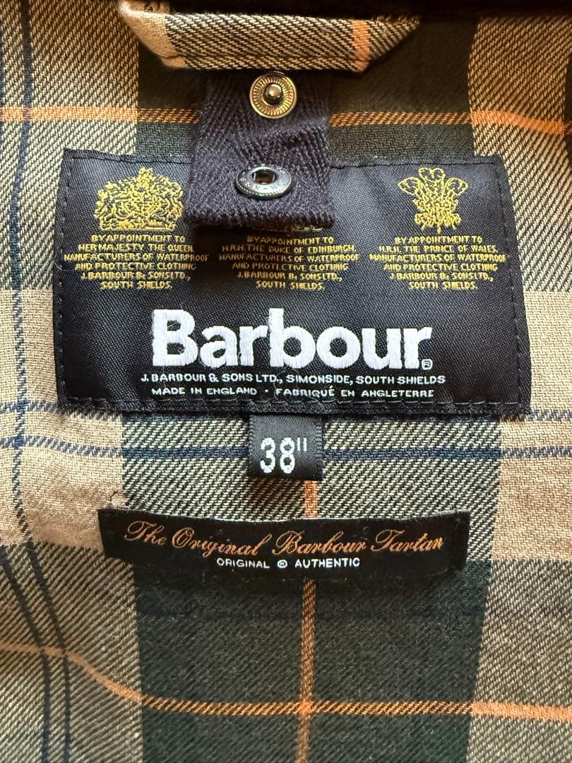 Barbour／バブアー　ビューフォート SL 38 ワックスオイルジャケット