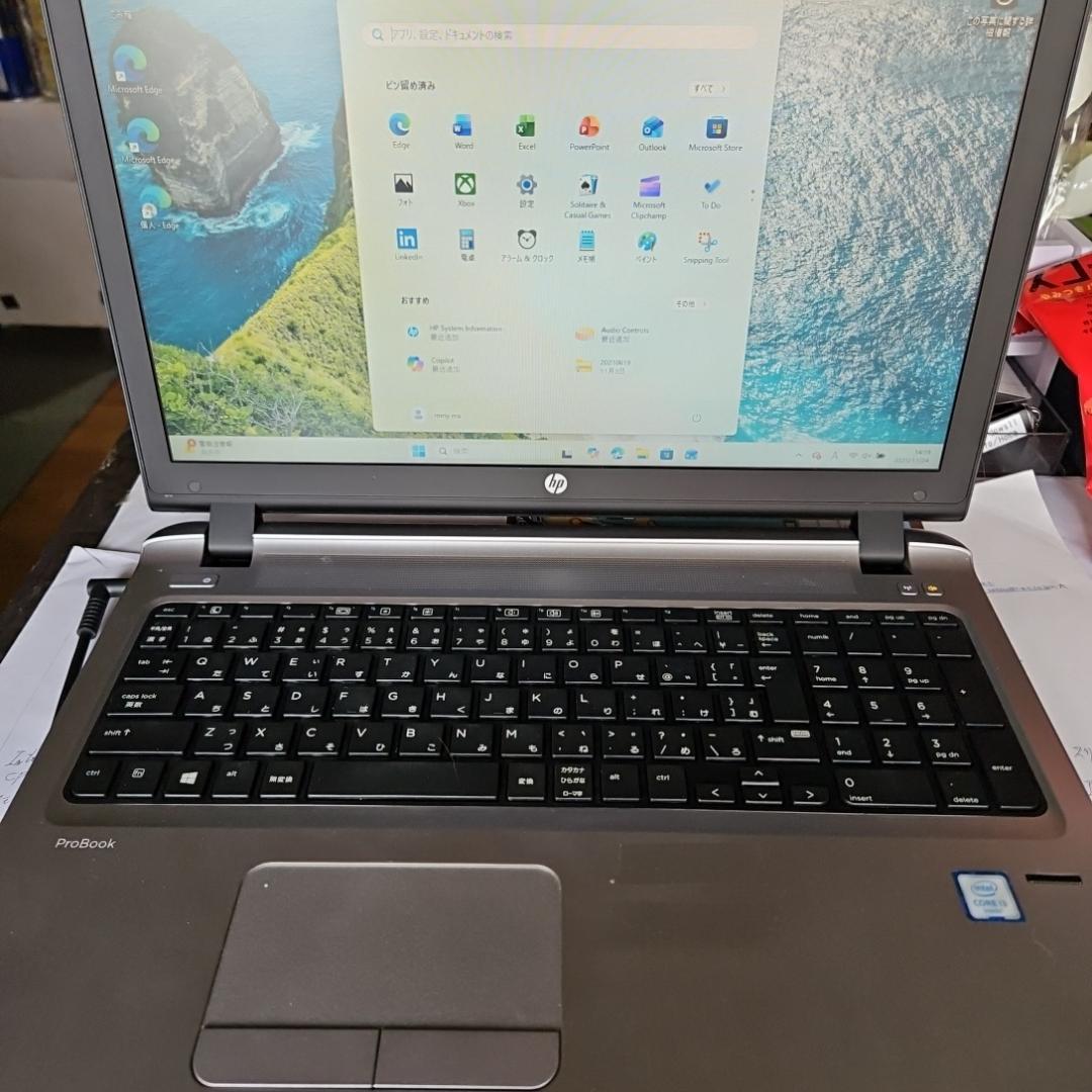 その他ノートPC本体 HP ProBook SSD512GB, RAM16GB