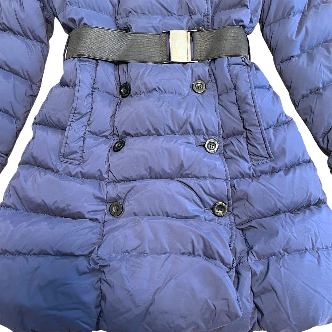 美品 TATRAS アゴーニャ ダウンコート ダウンジャケット ネイビー M