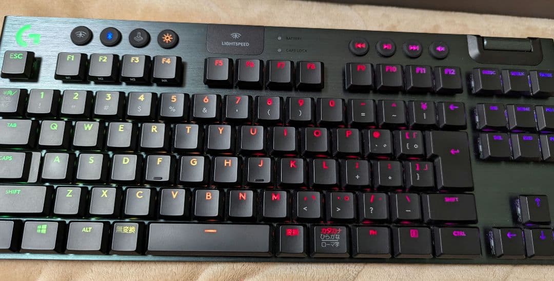logicool G913 TKL クリッキー